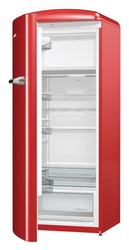 Chladnička Gorenje ORB153RD-L červená