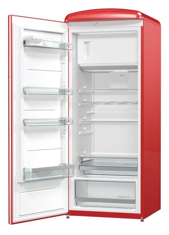 Chladnička Gorenje ORB153RD-L červená