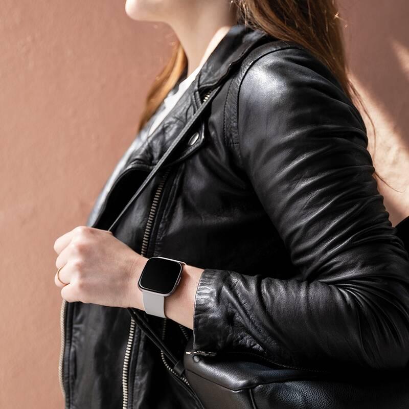 Chytré hodinky Fitbit Versa 2 - Stone Mist Grey