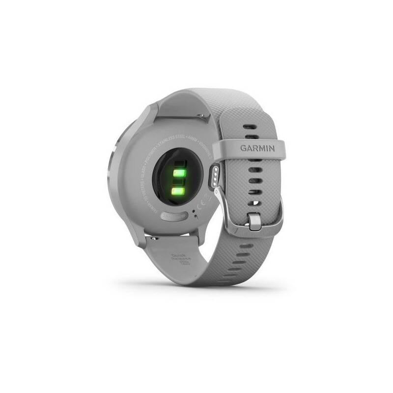 Chytré hodinky Garmin vivomove3 Sport Silver Gray