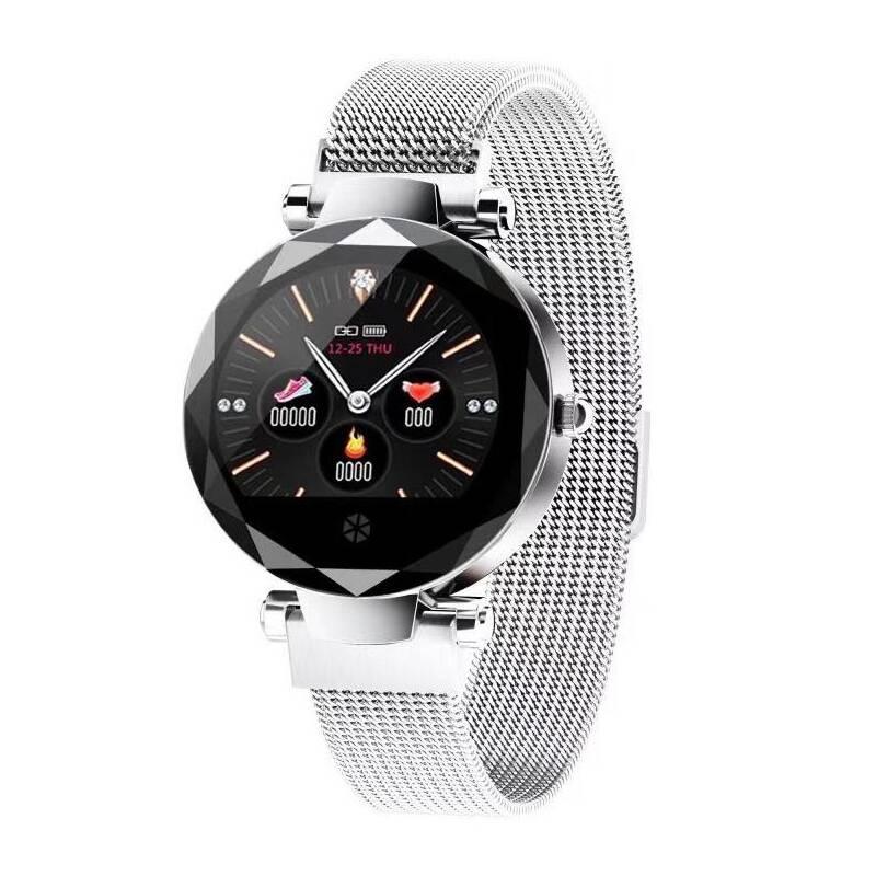 Chytré hodinky IMMAX SW12 stříbrné, Chytré, hodinky, IMMAX, SW12, stříbrné