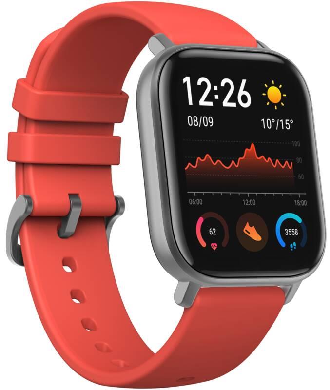 Chytré hodinky Xiaomi Amazfit GTS červené