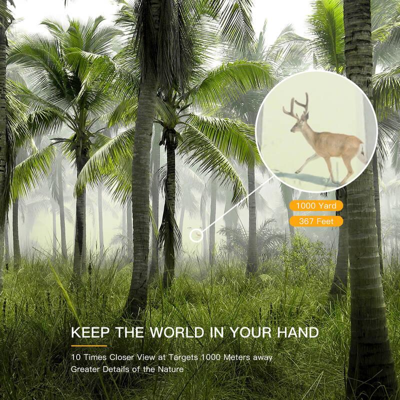 Dalekohled Apeman BC100, 10x42 černý