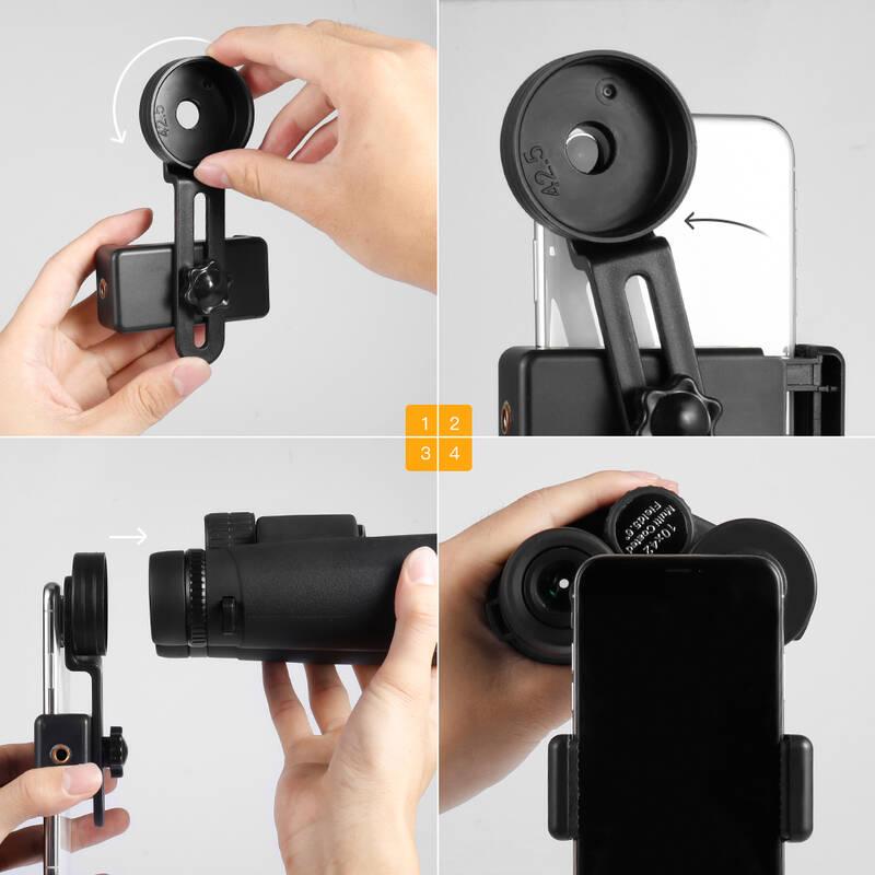 Dalekohled Apeman BC100, 10x42 černý