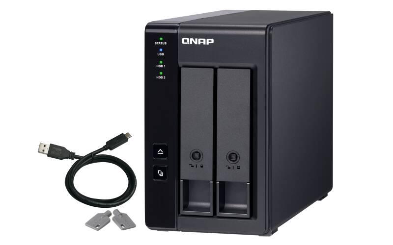Datové uložiště QNAP TR-002, rozšiřovací jednotka, USB-C