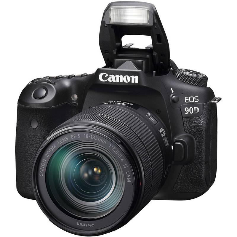 Digitální fotoaparát Canon EOS 90D 18-135 IS USM černý