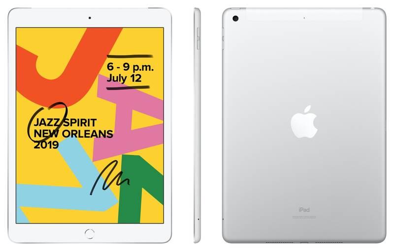 Dotykový tablet Apple iPad 2019 Wi-Fi Cellular 32 GB - Silver, Dotykový, tablet, Apple, iPad, 2019, Wi-Fi, Cellular, 32, GB, Silver