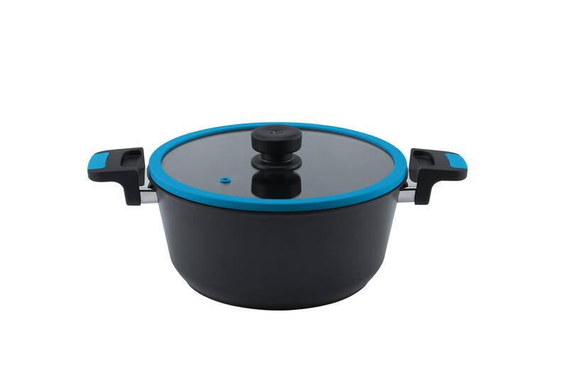 Elektrický pečící hrnec Remoska Tria Blue modrý