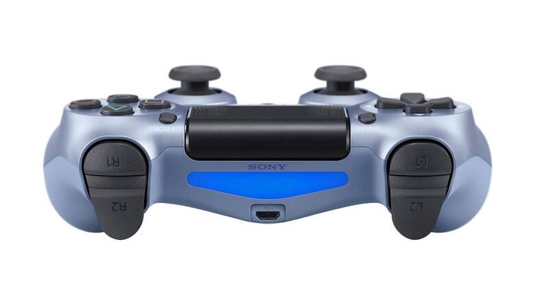 Gamepad Sony Dual Shock 4 pro PS4 v2 - titanum blue
