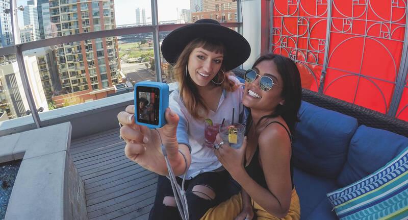 GoPro Sleeve Lanyard - červený