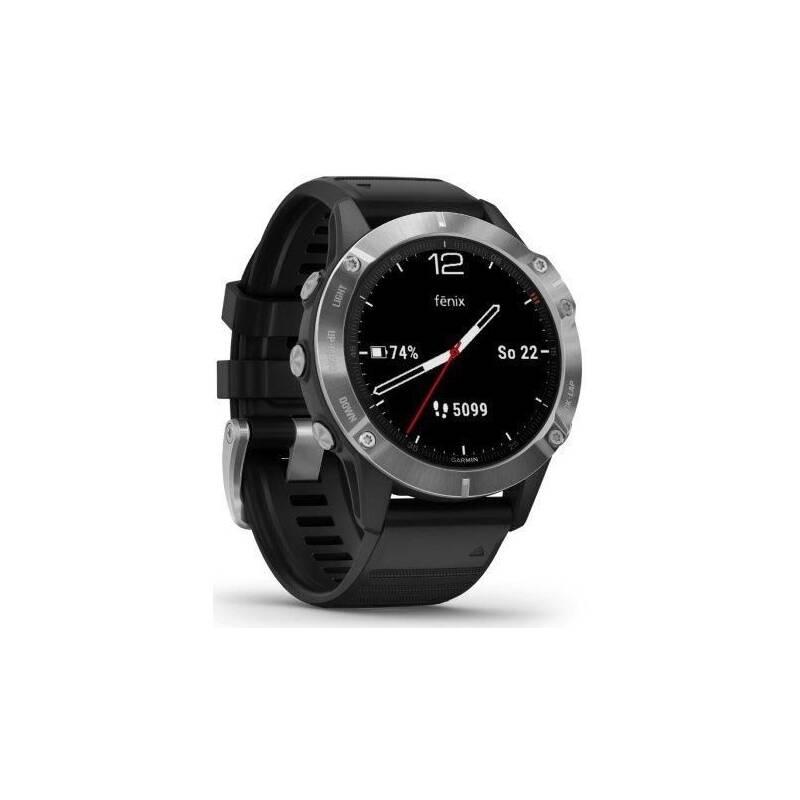 GPS hodinky Garmin fenix6 Glass černé stříbrné, GPS, hodinky, Garmin, fenix6, Glass, černé, stříbrné