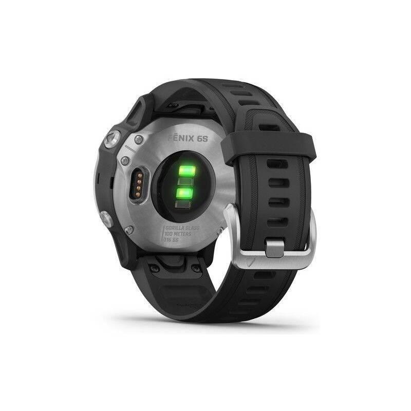 GPS hodinky Garmin fenix6S Glass černé stříbrné