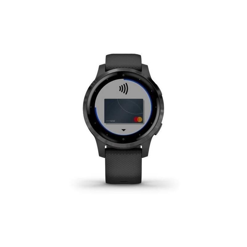 GPS hodinky Garmin vívoactive4S Gray Black