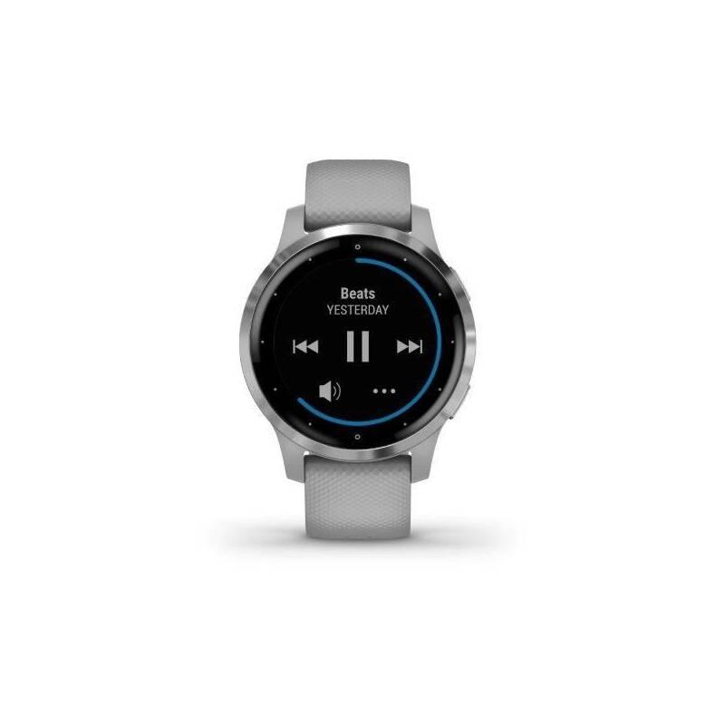 GPS hodinky Garmin vívoactive4S Silver Gray