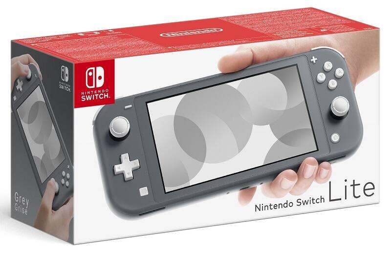 Herní konzole Nintendo Switch Lite šedá
