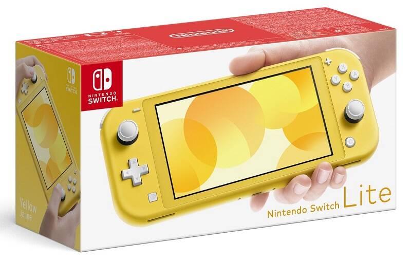 Herní konzole Nintendo Switch Lite žlutá