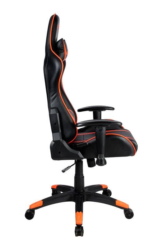Herní židle Canyon Fobos černá oranžová