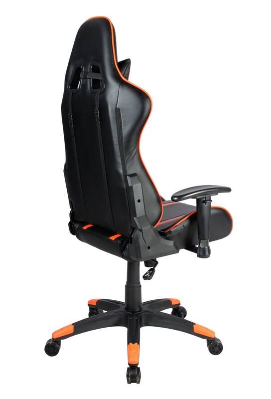Herní židle Canyon Fobos černá oranžová