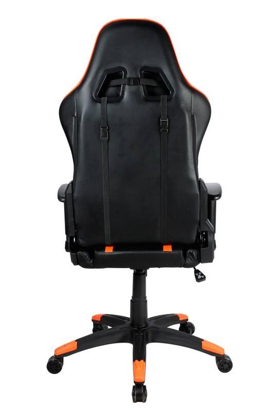 Herní židle Canyon Fobos černá oranžová