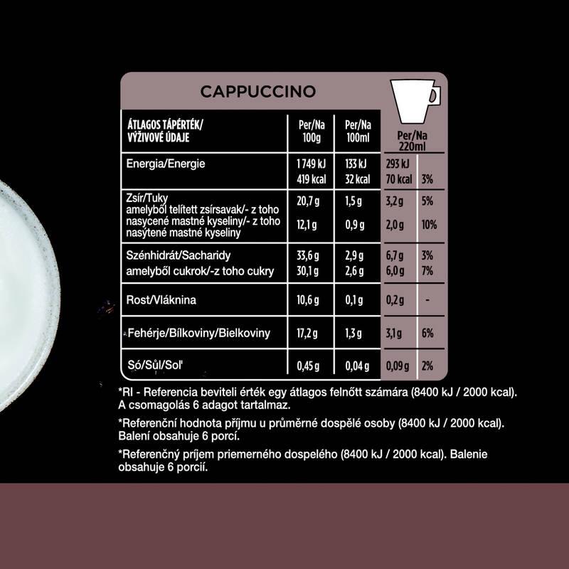 Kapsle pro espressa Starbucks CAPPUCCINO 12Caps