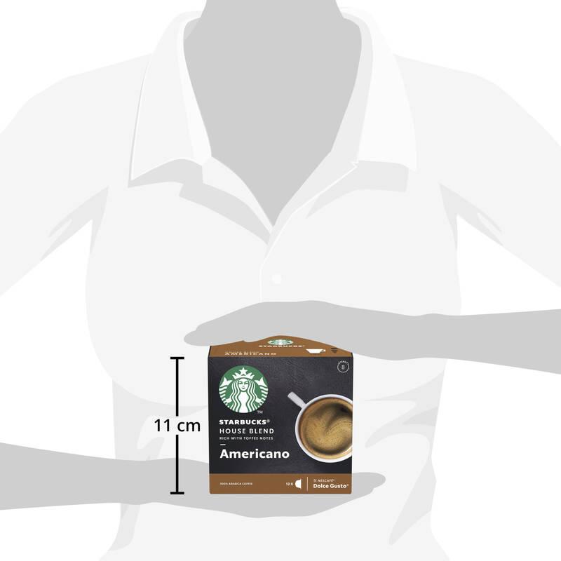 Kapsle pro espressa Starbucks MEDIUM HOUSE BLEND 12Caps