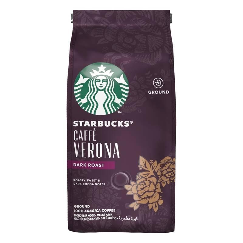 Káva mletá Starbucks DARK CAFFE VERONA 200g