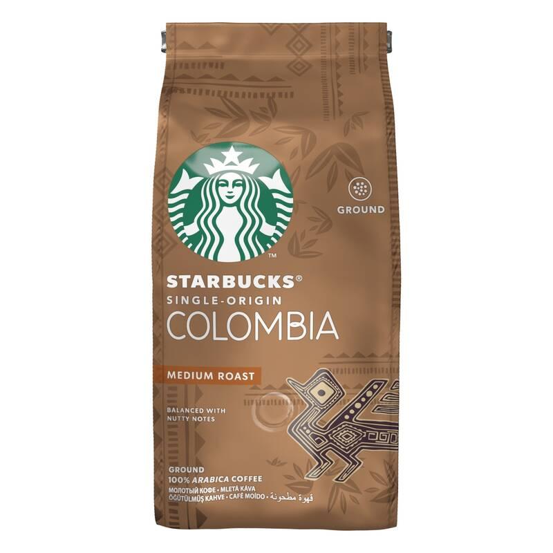 Káva mletá Starbucks MEDIUM COLOMBIA 200g, Káva, mletá, Starbucks, MEDIUM, COLOMBIA, 200g