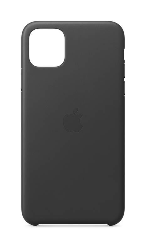 Kryt na mobil Apple Leather Case pro iPhone 11 Pro Max černý