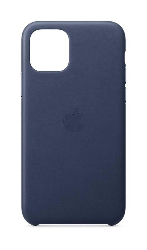 Kryt na mobil Apple Leather Case pro iPhone 11 Pro - půlnočně modrý