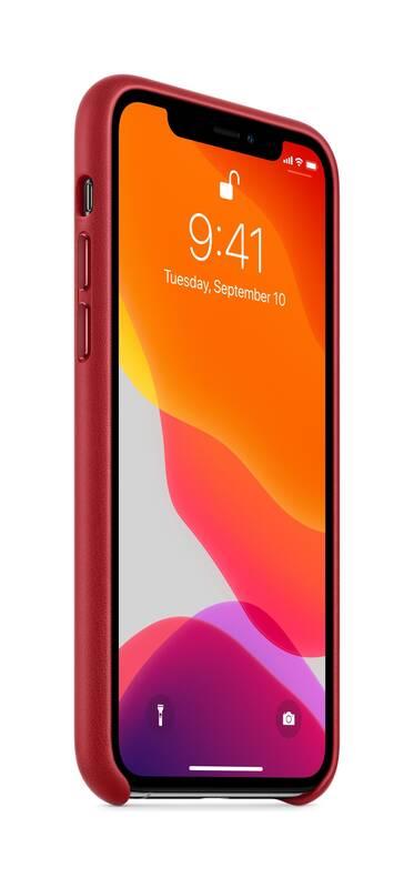 Kryt na mobil Apple Leather Case pro iPhone 11 Pro - RED