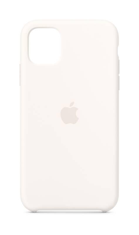 Kryt na mobil Apple Silicone Case pro iPhone 11 bílý