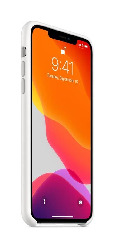 Kryt na mobil Apple Silicone Case pro iPhone 11 Pro Max bílý