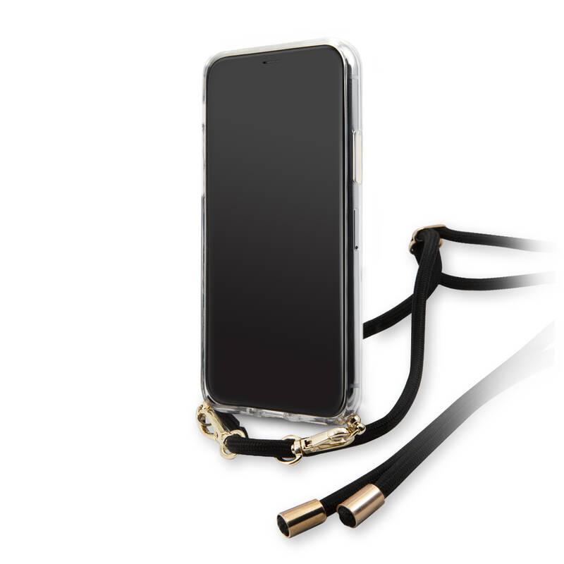 Kryt na mobil Guess 4G Gradient pro Apple iPhone 11 Pro černý