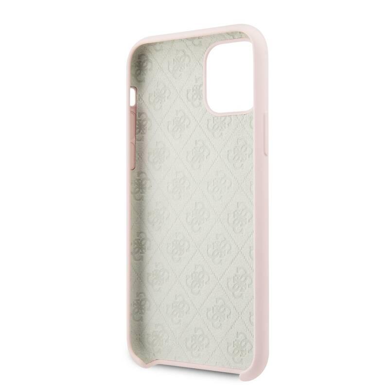 Kryt na mobil Guess 4G Tone on Tone pro Apple iPhone 11 Pro růžový