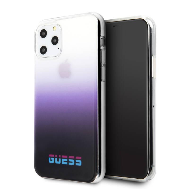 Kryt na mobil Guess California pro Apple iPhone 11 fialový