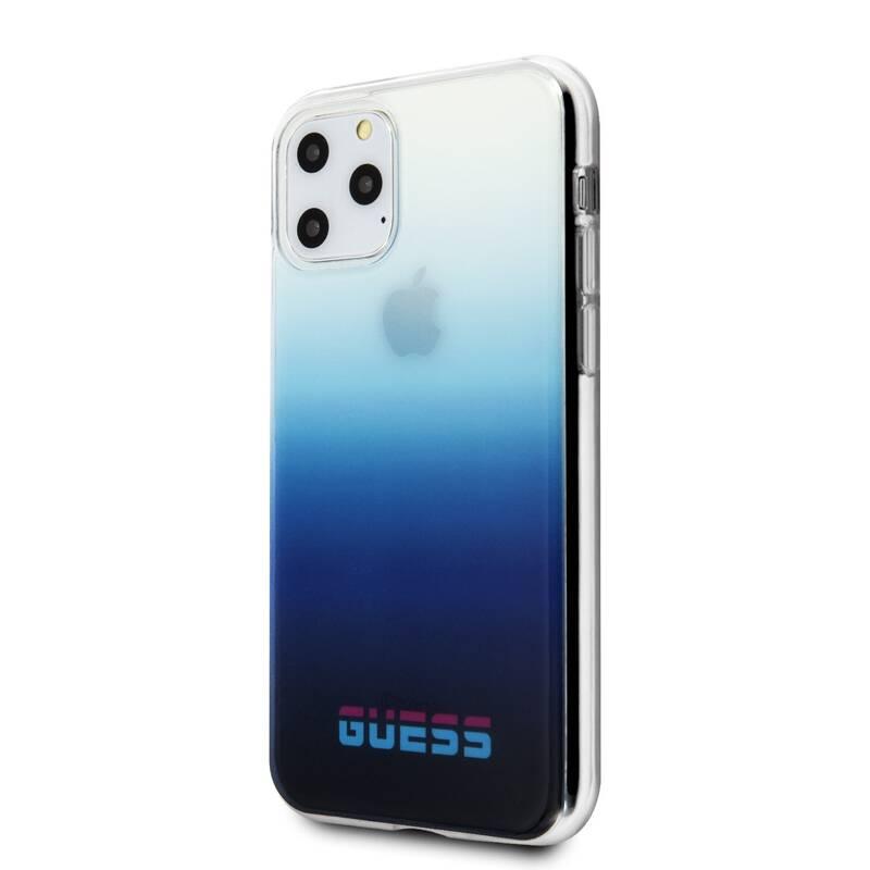Kryt na mobil Guess California pro Apple iPhone 11 Pro Max modrý