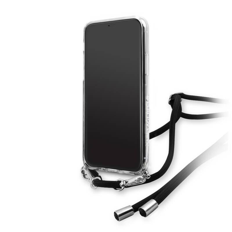 Kryt na mobil Karl Lagerfeld Gradient pro Apple iPhone 11 Pro černý
