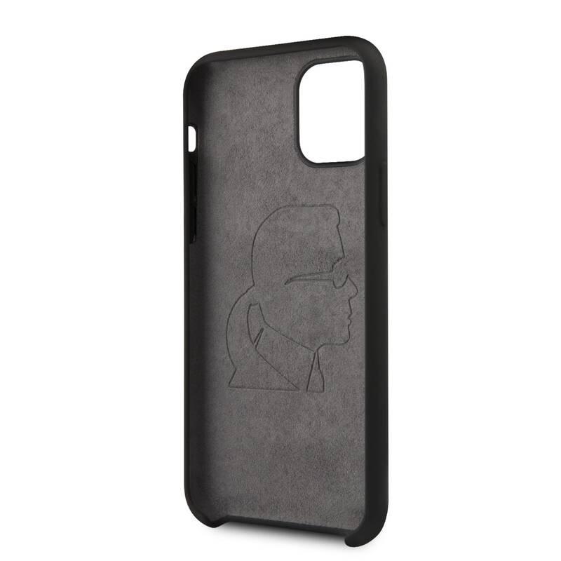 Kryt na mobil Karl Lagerfeld Iconic pro Apple iPhone 11 černý