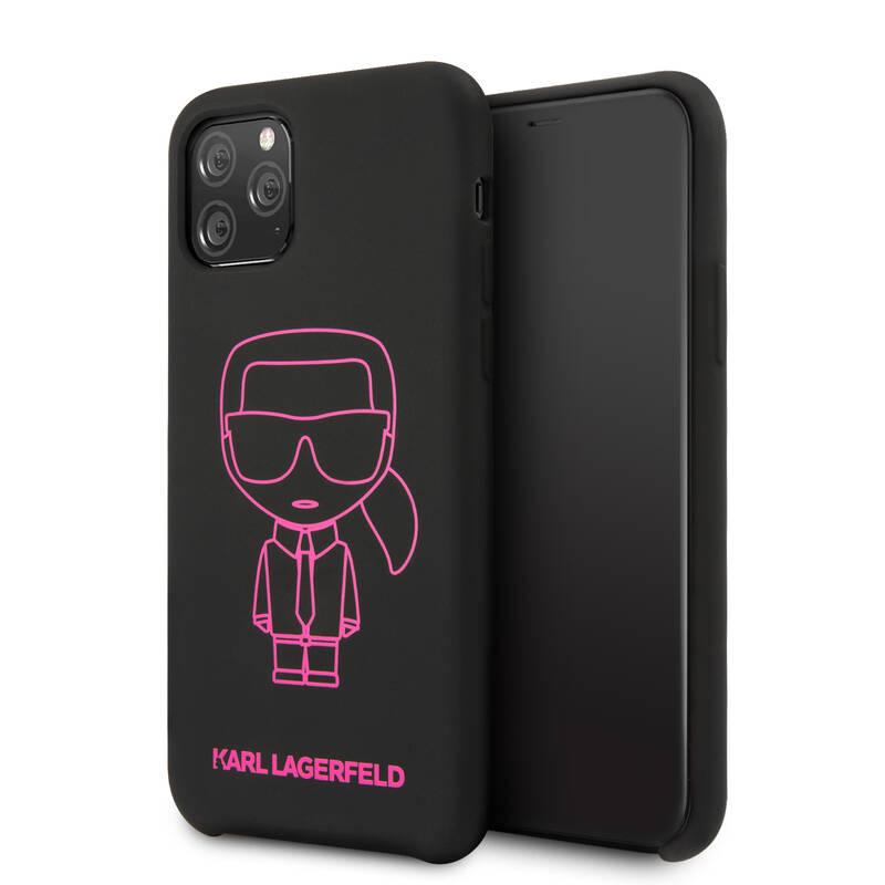 Kryt na mobil Karl Lagerfeld pro Apple iPhone 11 Pro Max černý