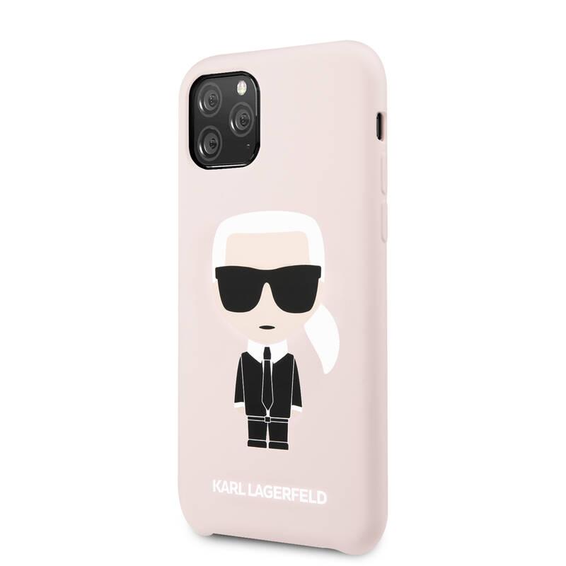 Kryt na mobil Karl Lagerfeld pro Apple iPhone 11 Pro Max růžový