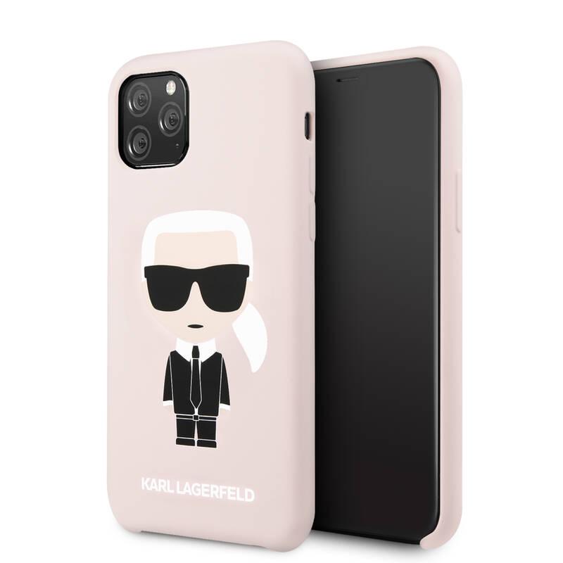 Kryt na mobil Karl Lagerfeld pro Apple iPhone 11 Pro Max růžový