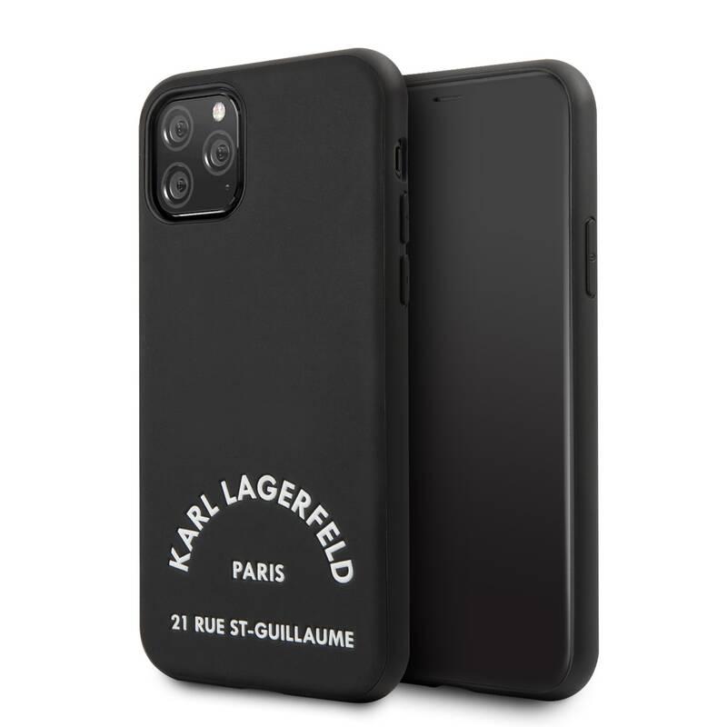 Kryt na mobil Karl Lagerfeld Rue St Gullaume pro Apple iPhone 11 Pro černý, Kryt, na, mobil, Karl, Lagerfeld, Rue, St, Gullaume, pro, Apple, iPhone, 11, Pro, černý