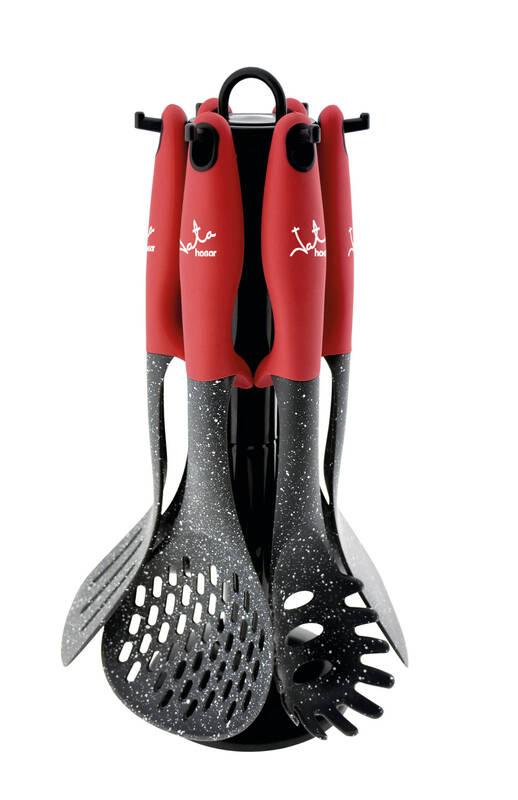 Kuchyňské náčiní JATA AC6 černá červená