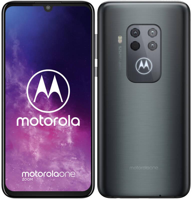 Mobilní telefon Motorola One Zoom šedý, Mobilní, telefon, Motorola, One, Zoom, šedý