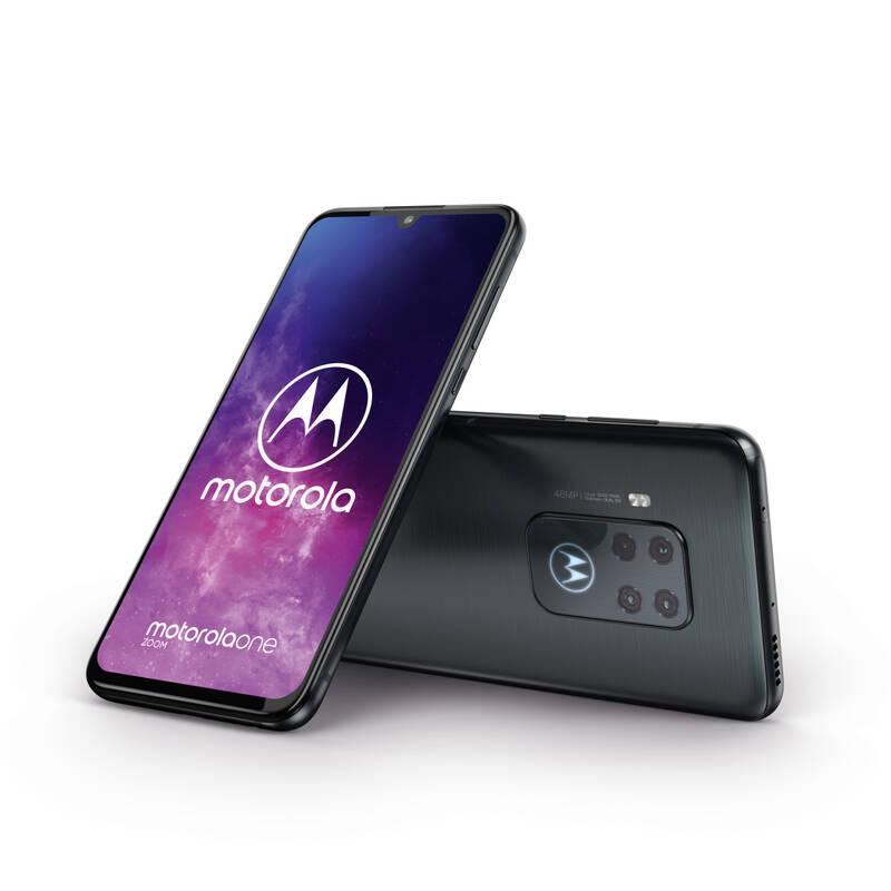 Mobilní telefon Motorola One Zoom šedý
