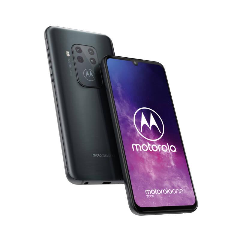 Mobilní telefon Motorola One Zoom šedý