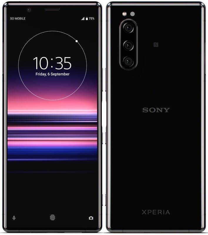 Mobilní telefon Sony Xperia 5 černý, Mobilní, telefon, Sony, Xperia, 5, černý