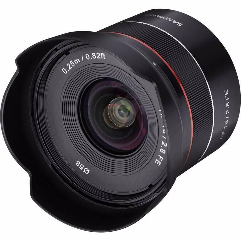 Objektiv Samyang AF 18 mm f 2.8 Sony FE černý