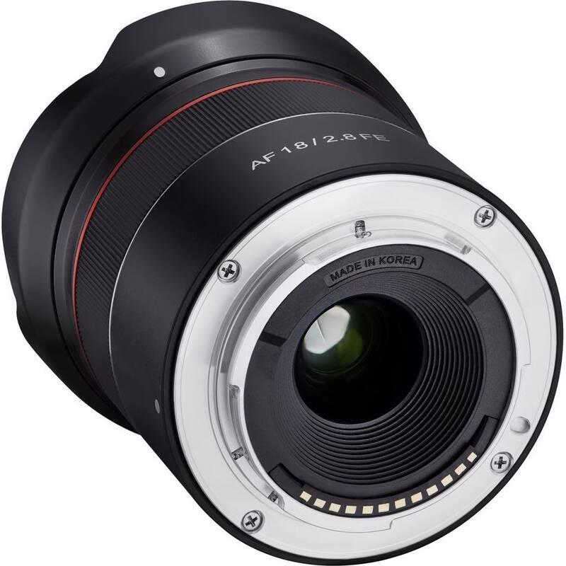 Objektiv Samyang AF 18 mm f 2.8 Sony FE černý