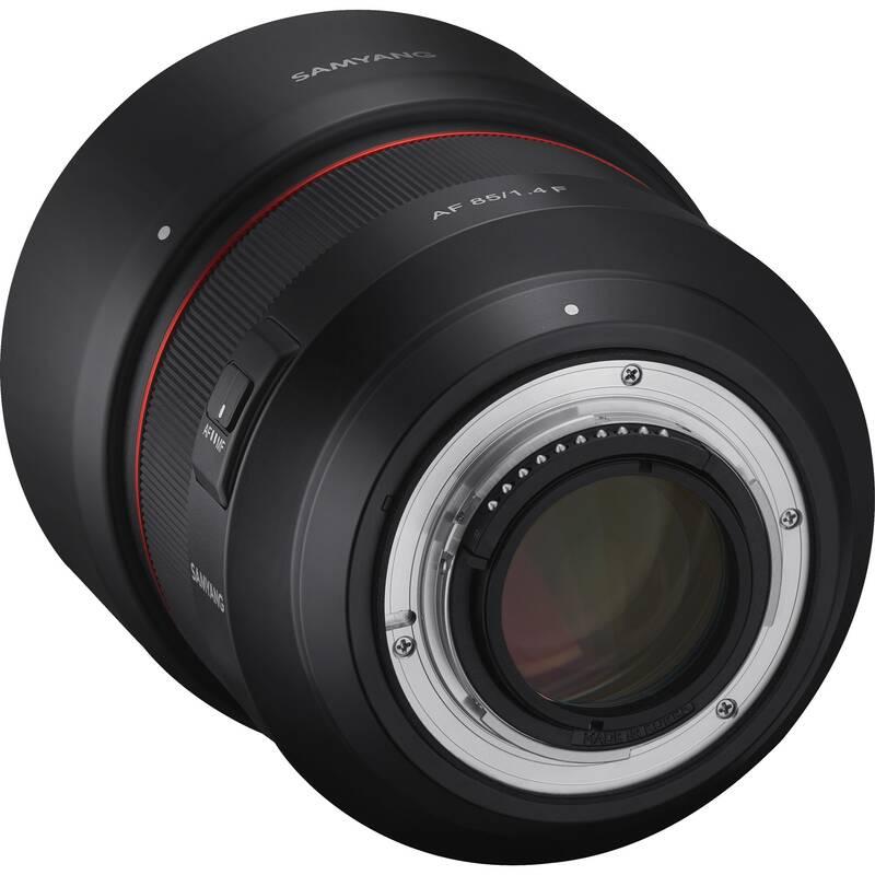 Objektiv Samyang AF 85 mm f 1.4 Nikon F černý